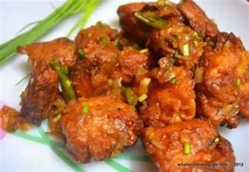 Schezwan Chicken Dry With Bone